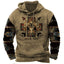 Sudadera deportiva de impresión digital para hombre