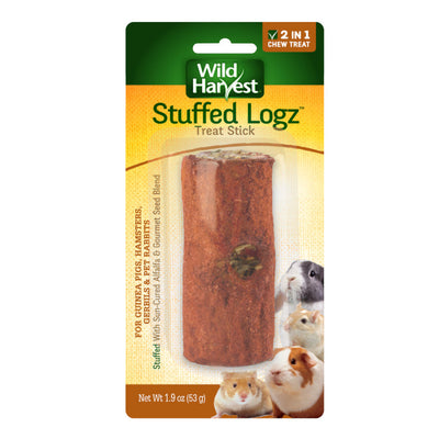 Wild Harvest Stuffed Logz for Small Animals