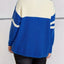 Quarter Zip Striped Dropped Shoulder Sweater - Korvel