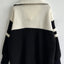 Quarter Zip Striped Dropped Shoulder Sweater - Korvel