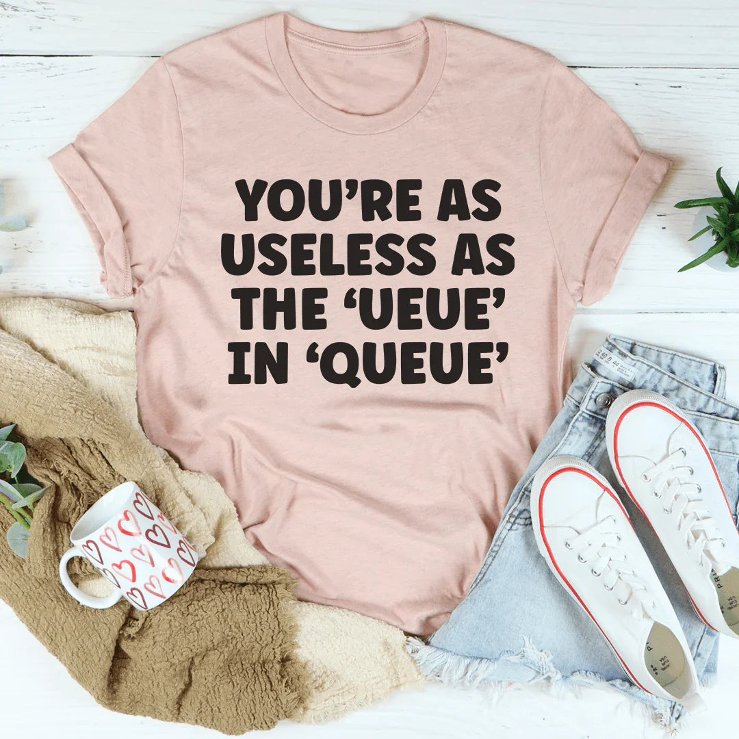 Queue Tee - Soft and Stylish Everyday Wear