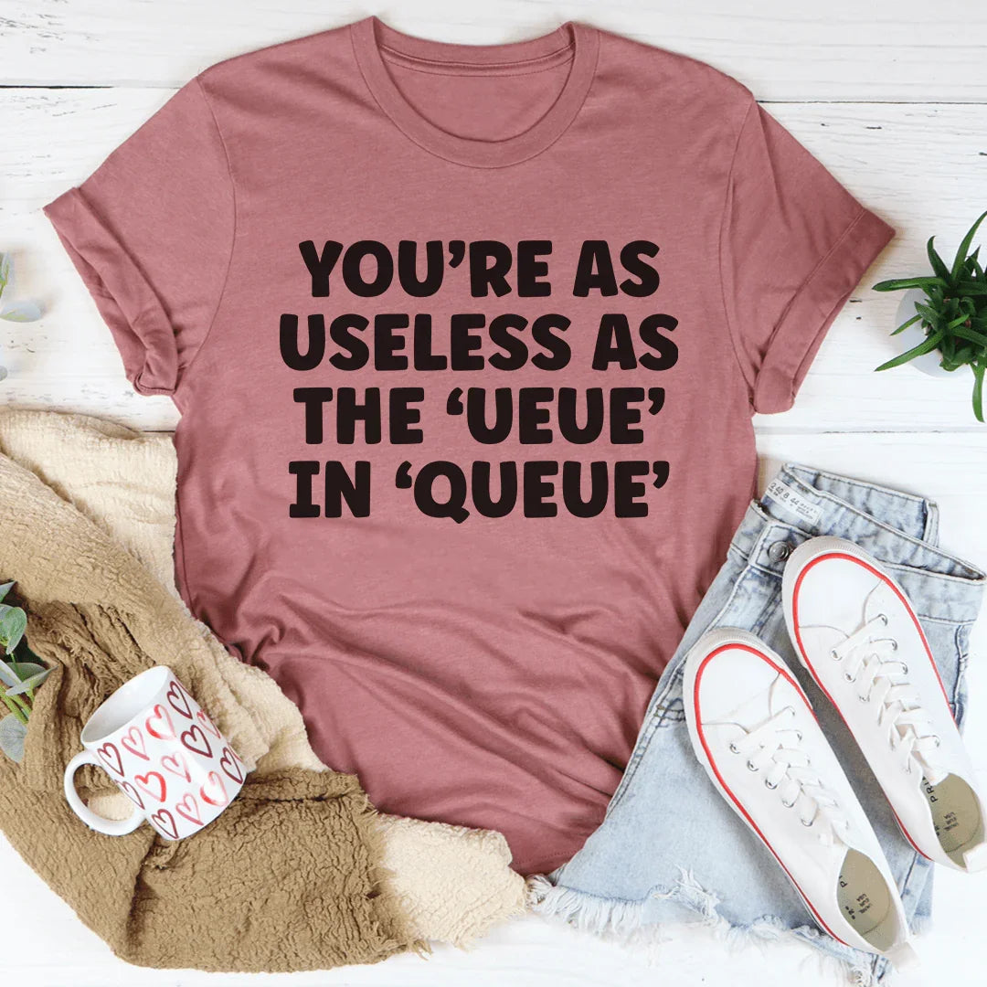 Queue Tee - Soft and Stylish Everyday Wear