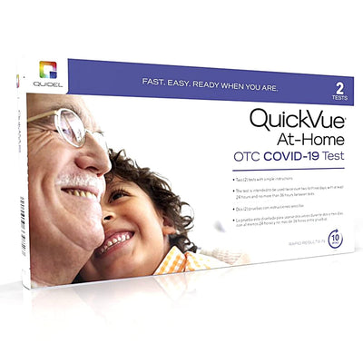 QuickVue At-Home COVID-19 Antigen Test Kit - 25 Tests