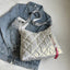 Quilted Nylon Travel Organizer Bag