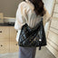 Quilted Nylon Travel Organizer Bag