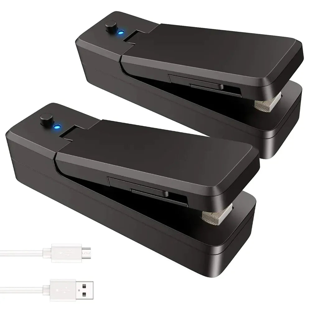 Sellador de bolsas mini portátil recargable