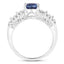 Bague en argent sterling .925 avec kyanite véritable de 1,40 carat