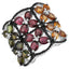 8.38 Carat Multi Tourmaline Sterling Silver Cocktail Ring