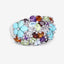 Bague de fiançailles en argent sterling .925 avec plusieurs pierres de 4,03 carats