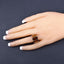 8.17 Carat Genuine Multi-Stone .925 Sterling Silver Engagement Ring
