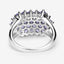 2.03 Carat Genuine Tanzanite Sterling Silver Engagement Ring