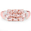 1.50 Carat Genuine Morganite Sterling Silver Engagement Ring