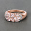 1.50 Carat Genuine Morganite Sterling Silver Engagement Ring