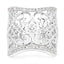 0.25 Carat Genuine White Diamond Sterling Silver Engagement Ring
