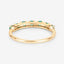 0.41 Carat Genuine Zambian Emerald and White Diamond Ring in 14K Yellow Gold