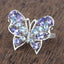 Bague en Tanzanite et Topaze Bleue Suisse de 3,60 Carats