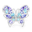 Bague en Tanzanite et Topaze Bleue Suisse de 3,60 Carats