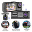 Premium Dual Lens HD 1080P Dash Cam for Comprehensive Coverage