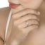 0.78 Carat Morganite and Diamond 14K Rose Gold Engagement Ring