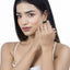Bague de fiançailles en or blanc 14K avec rubis et diamants de 0,71 carat