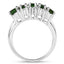 3.25 Carat Genuine Chrome Diopside Sterling Silver Ring