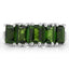 3.25 Carat Genuine Chrome Diopside Sterling Silver Ring