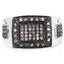 Bague en argent sterling avec diamant champagne de 0,52 carat