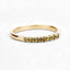 0.22 Carat Genuine Dark Yellow Diamond 14K Yellow Gold Engagement Ring