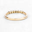 0.22 Carat Genuine Dark Yellow Diamond 14K Yellow Gold Engagement Ring