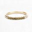 0.22 Carat Genuine Dark Yellow Diamond 14K Yellow Gold Engagement Ring