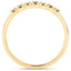 0.22 Carat Genuine Dark Yellow Diamond 14K Yellow Gold Engagement Ring