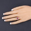 Bague en or 14K avec tourmaline rose royal de 2,71 carats et diamants