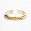 Anillo de Compromiso de Diamante Amarillo Genuino de 0.27 Quilates en Oro Amarillo de 14K
