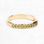 Anillo de Compromiso de Diamante Amarillo Genuino de 0.27 Quilates en Oro Amarillo de 14K