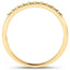 Anillo de Compromiso de Diamante Amarillo Genuino de 0.27 Quilates en Oro Amarillo de 14K