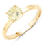 Anillo de Compromiso de Diamante TLC de 0.85 Quilates en Oro Amarillo de 14K