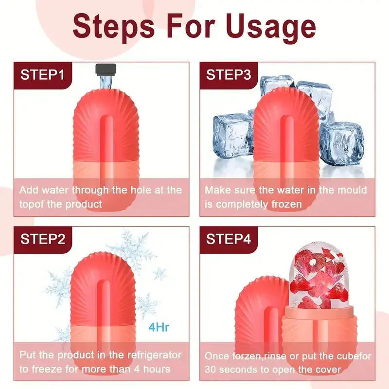 Premium Ice Facial Roller for Refreshing Skincare