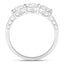 1.50 Carat Lab Grown Diamond 14K White Gold Engagement Ring