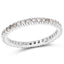 Anillo de Diamante Champagne Genuino de 0.57 Quilates en Plata Esterlina