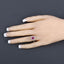 1.64 Carat Ruby and Diamond 14K White Gold Engagement Ring