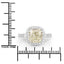 IGI Certified 4.02 Carat Light Yellow Diamond Engagement Ring