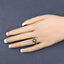 3.00 Carat Genuine Black Diamond 14K Yellow Gold Ring