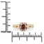 IGI Certified 2.02 Carat Brown Diamond Engagement Ring in 18K Yellow Gold