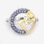0.28 Carat Genuine Tanzanite .925 Sterling Silver Engagement Ring