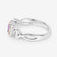 Anillo de Amatista Genuina de 0.43 Quilates en Plata Esterlina .925
