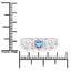 0.52 Carat Genuine Swiss Blue Topaz Sterling Silver Ring