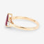 1.08 Carat Ruby and Diamond 14K Yellow Gold Engagement Ring