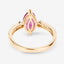 1.01 Carat Ruby and Diamond 14K Yellow Gold Engagement Ring