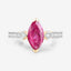 1.01 Carat Ruby and Diamond 14K Yellow Gold Engagement Ring