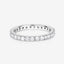 1.00 Carat Lab Grown Diamond 14K White Gold Engagement Ring